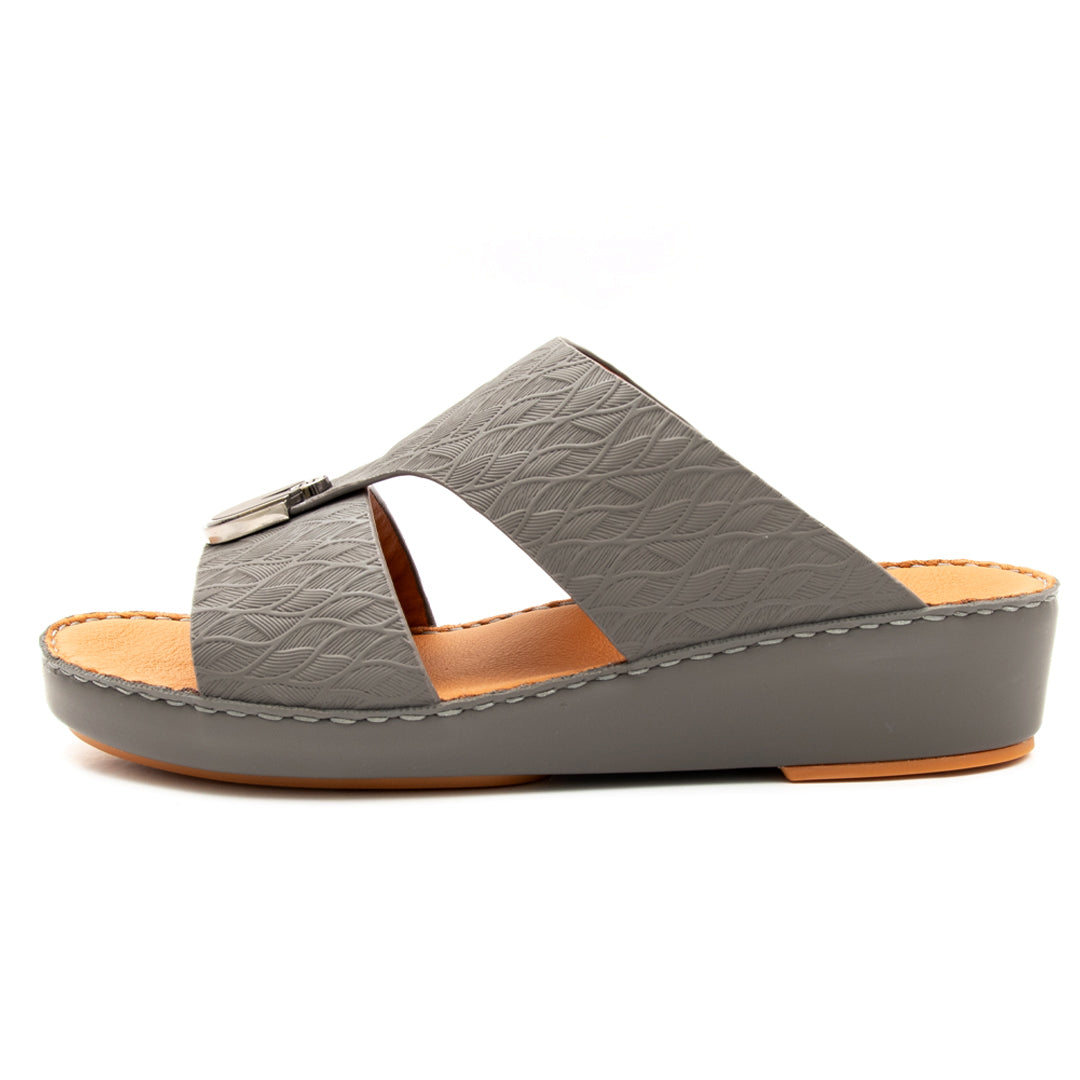 Embossed Calf Leather Sandals