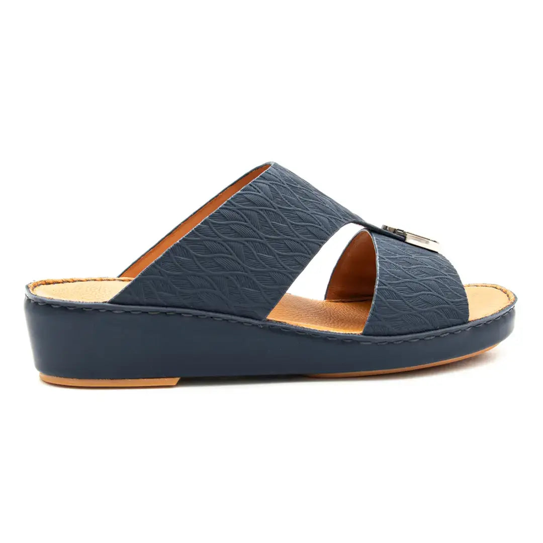 Embossed Calf Leather Sandals