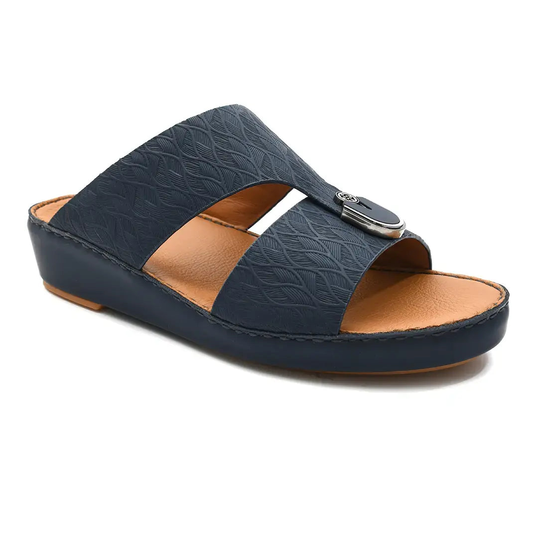 Embossed Calf Leather Sandals