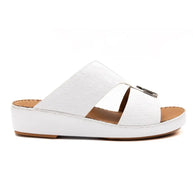 Embossed Calf Leather Sandals