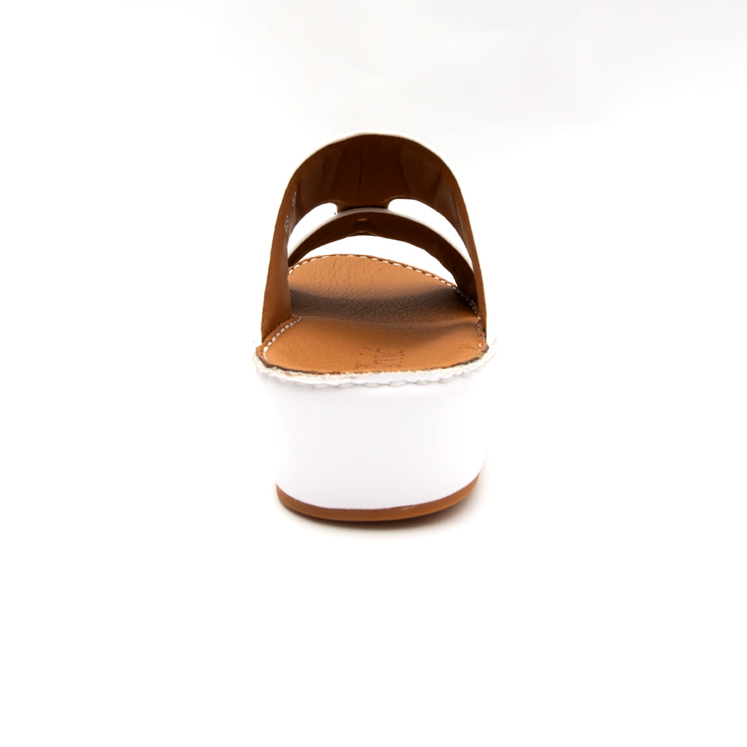 Embossed Calf Leather Sandals
