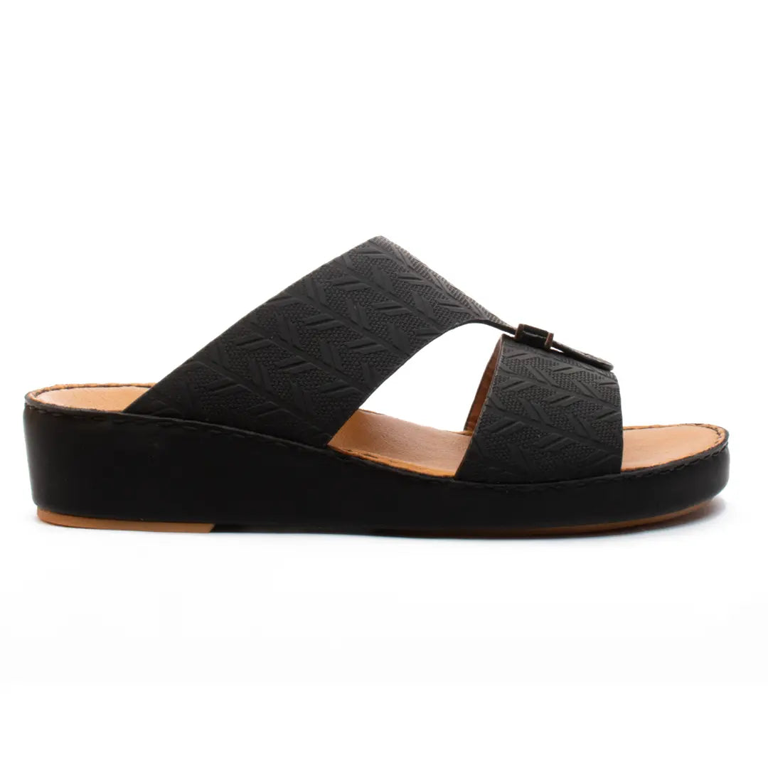 EV Collection Arabic Sandals in Embossed Leather