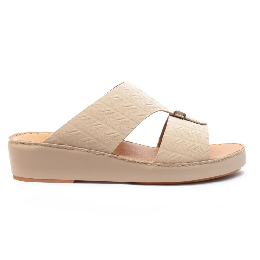 EV Collection Arabic Sandals in Embossed Leather