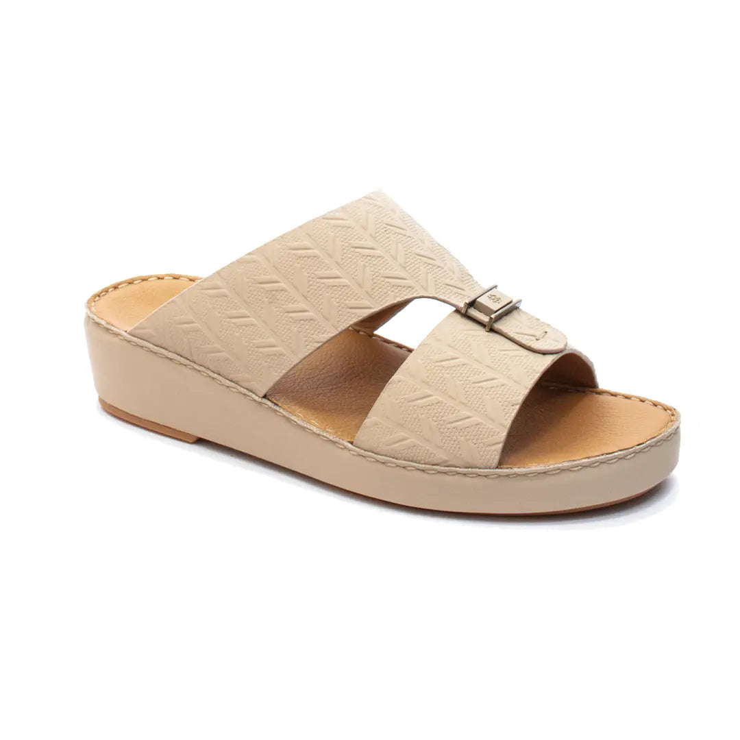 EV Collection Arabic Sandals in Embossed Leather