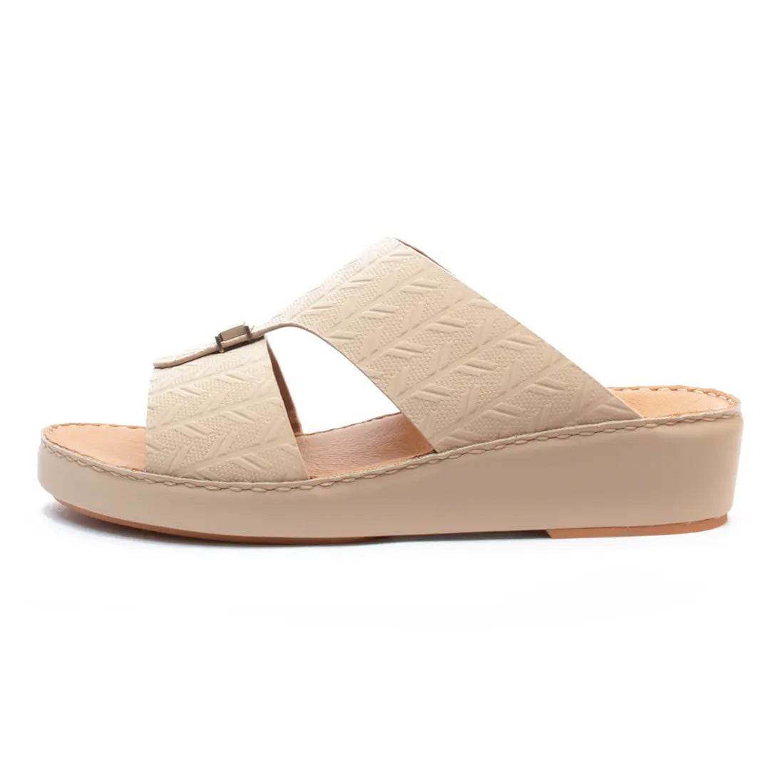 EV Collection Arabic Sandals in Embossed Leather