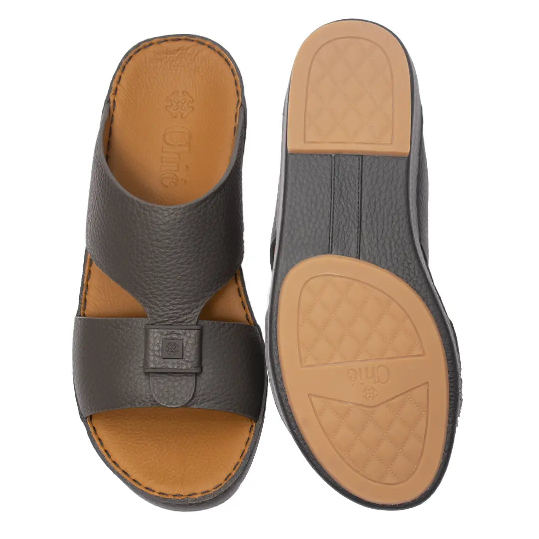 Genuine Soft Grain Leather Arabic Sandal – GB Collection
