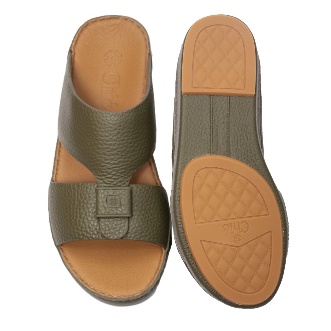 Genuine Soft Grain Leather Arabic Sandal GB Collection