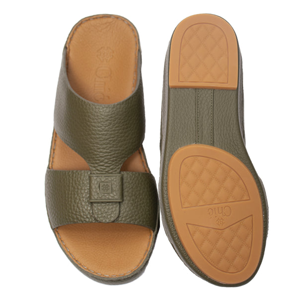 Genuine Soft Grain Leather Arabic Sandal GB Collection