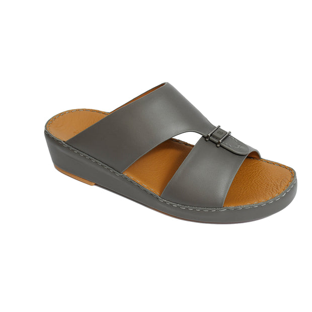 Premium Nappa Leather Arabic Slippers for Men