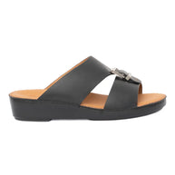 Leather Arabic Sandal Men Slipon