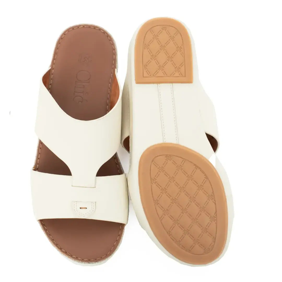 Chic Genuine Nappa Leather Men Sandals