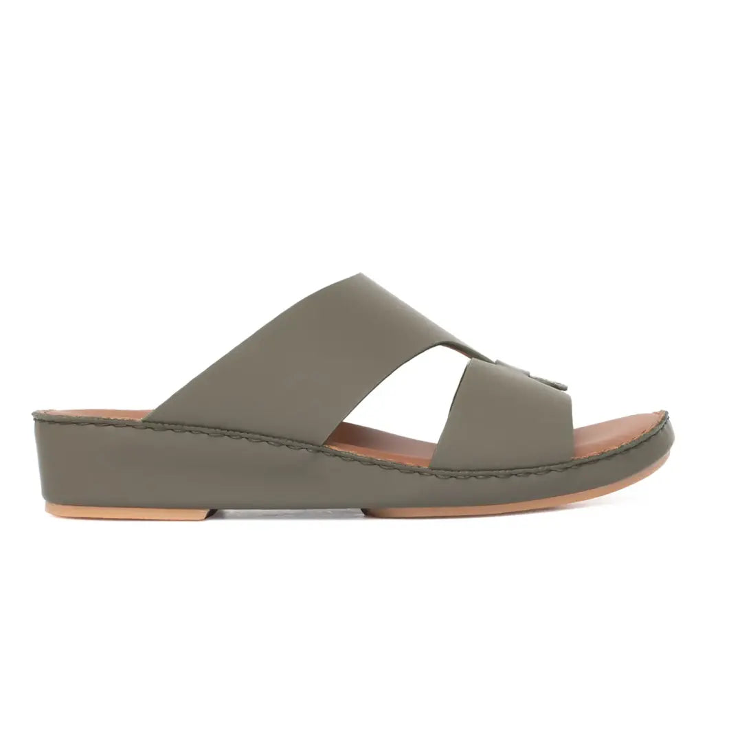 Chic Genuine Nappa Leather Men Sandals