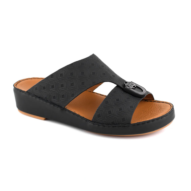 Chic Men Arabic Sandals In Classic Style