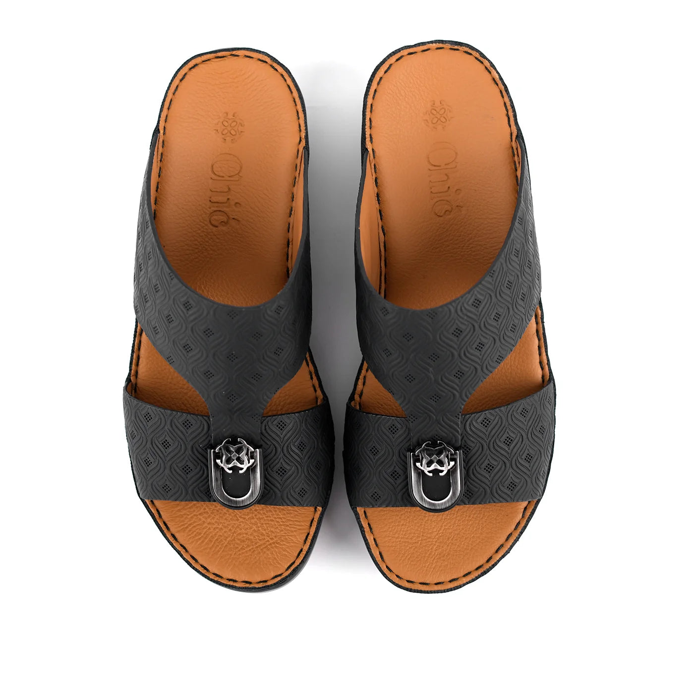 Chic Men Arabic Sandals In Classic Style