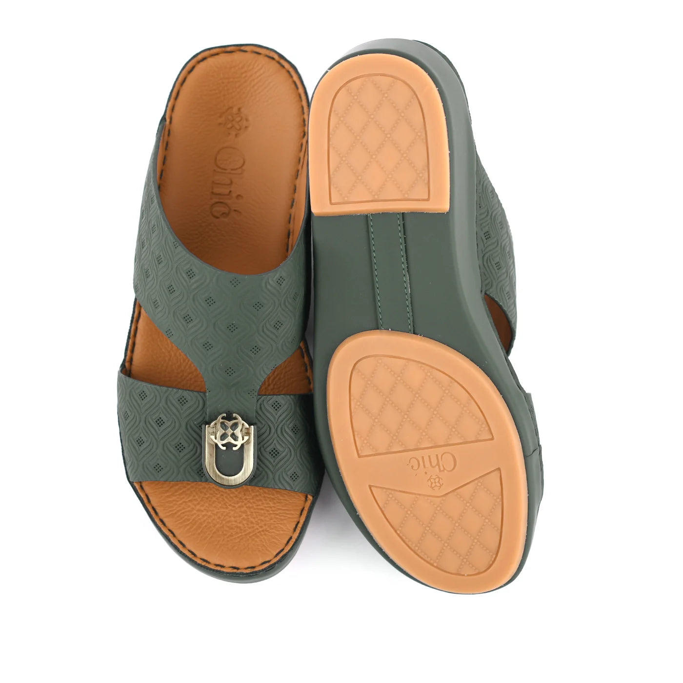 Chic Men Arabic Sandals In Classic Style