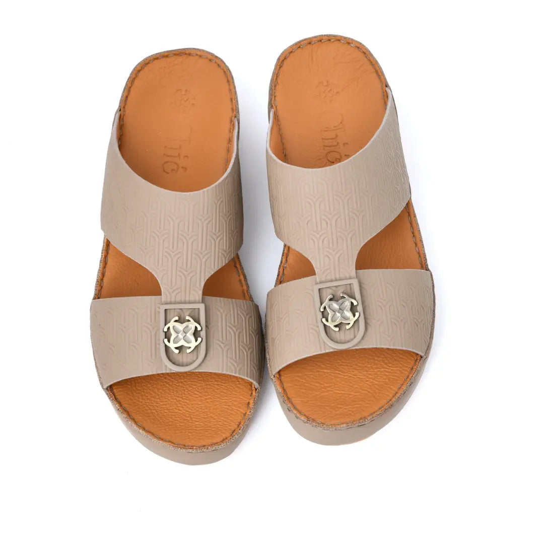 Chic Premium Quality Leather Arabic Sandals