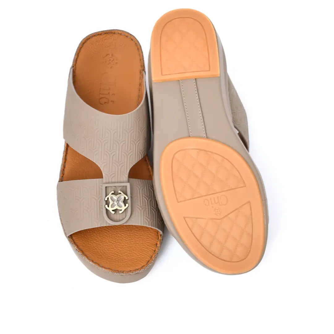 Chic Premium Quality Leather Arabic Sandals