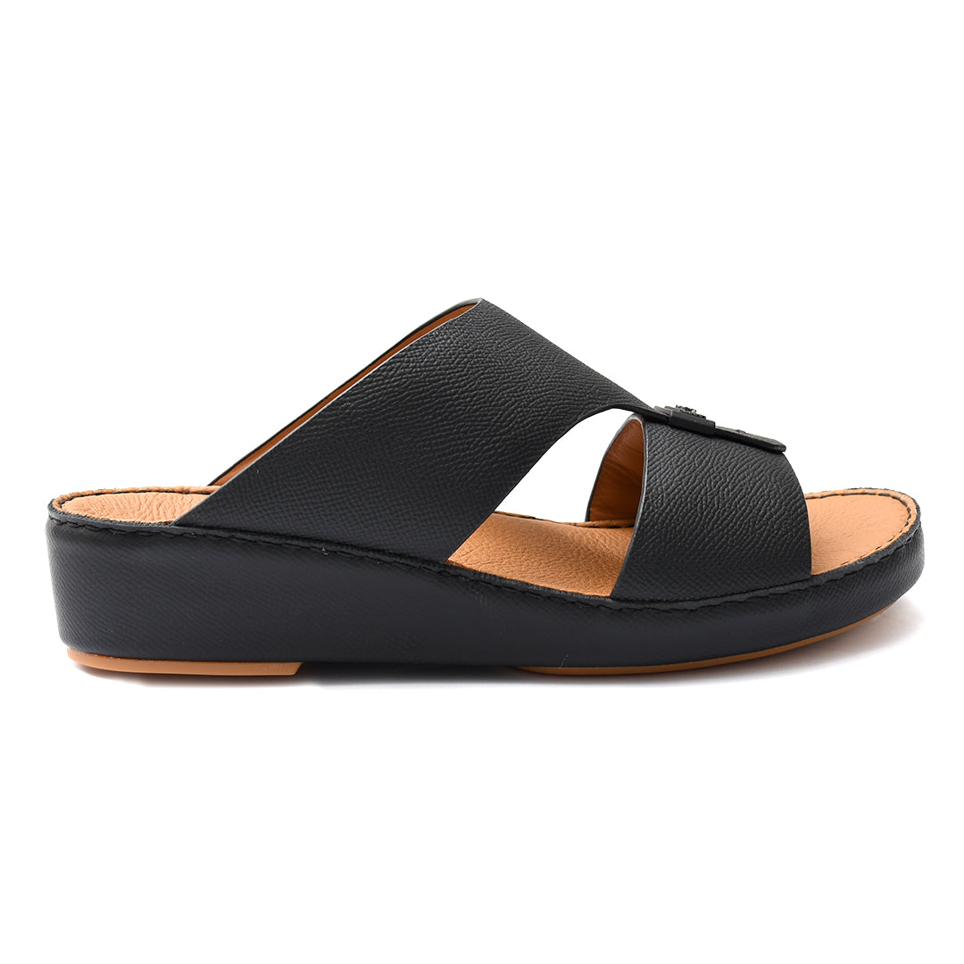 Premium Saffiano Leather Arabic Sandal