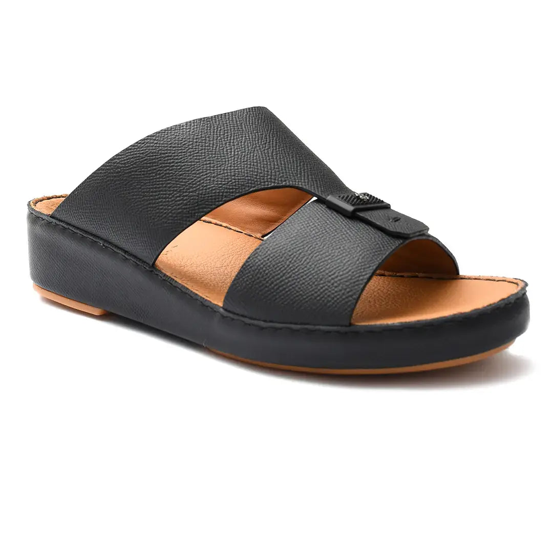 Premium Saffiano Leather Arabic Sandal