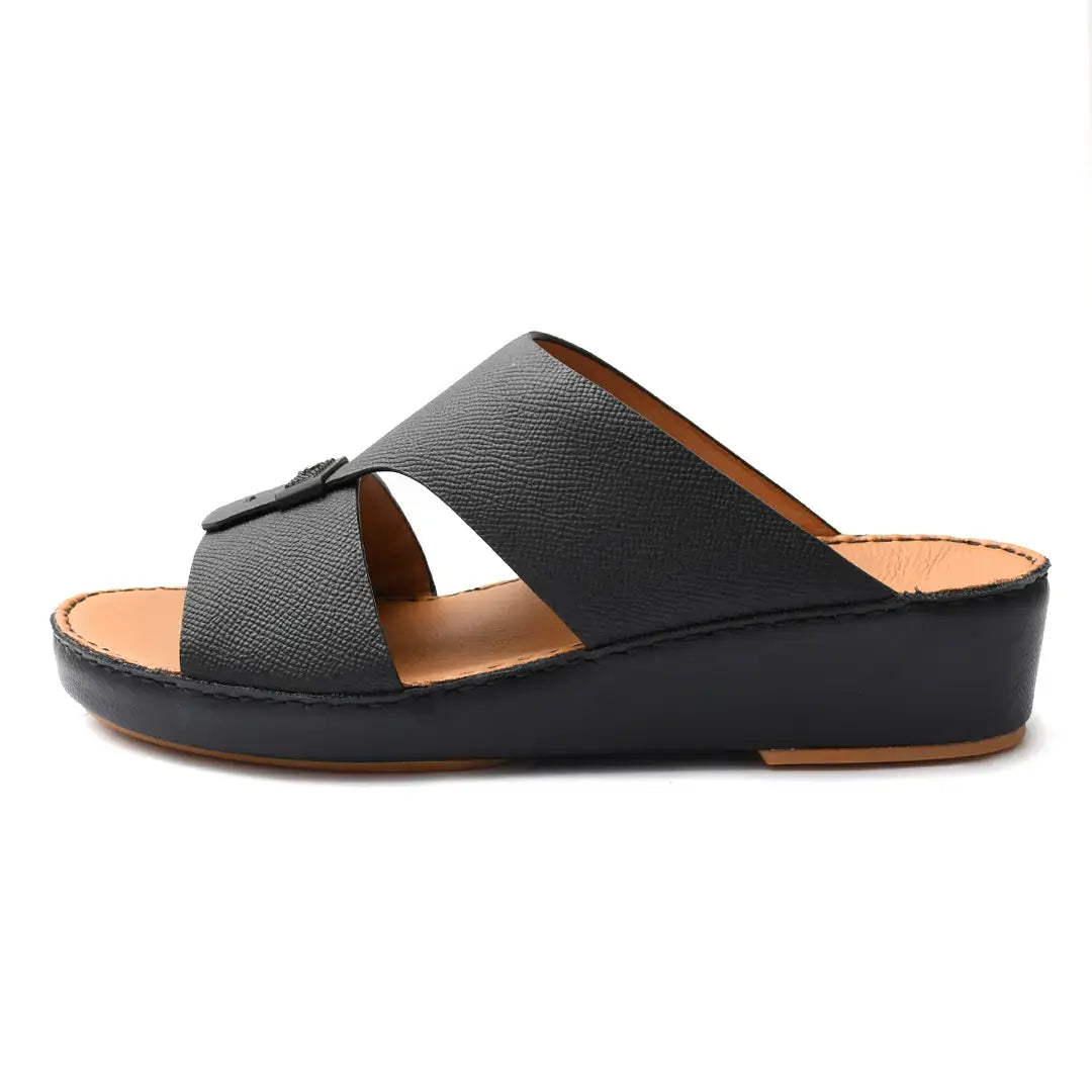 Premium Saffiano Leather Arabic Sandal