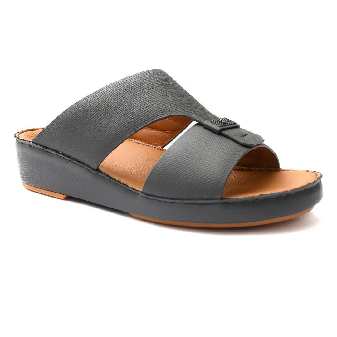 Premium Saffiano Leather Arabic Sandal