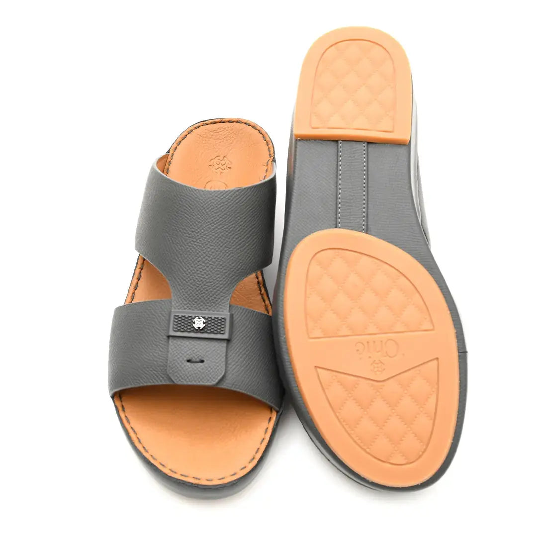 Premium Saffiano Leather Arabic Sandal