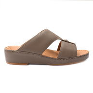 Premium Saffiano Leather Arabic Sandal
