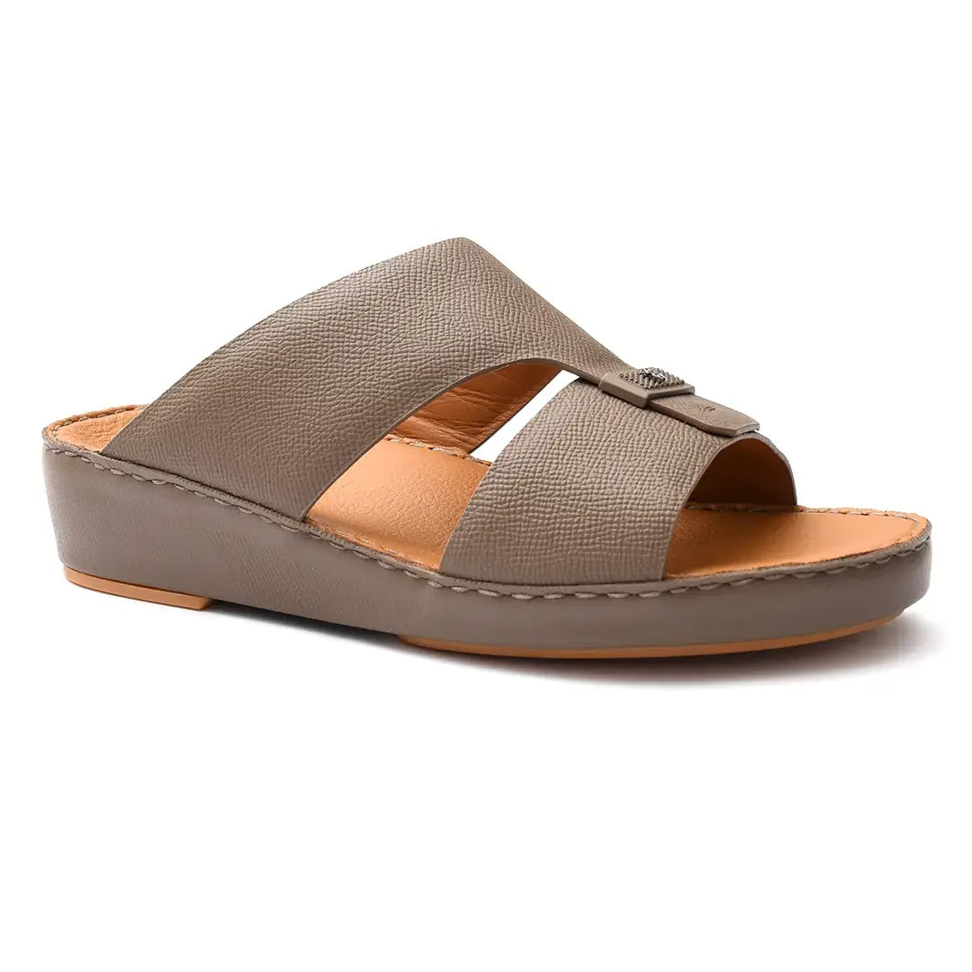 Premium Saffiano Leather Arabic Sandal