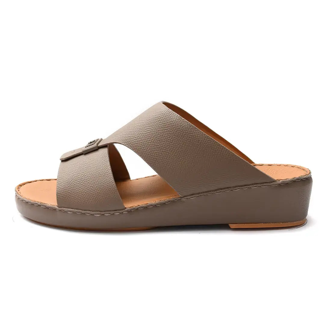 Premium Saffiano Leather Arabic Sandal
