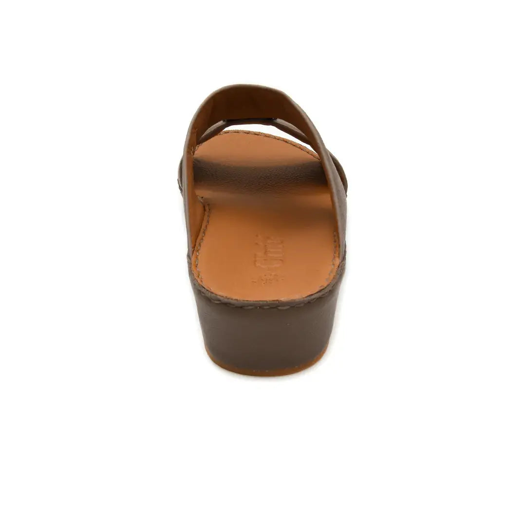 Premium Saffiano Leather Arabic Sandal