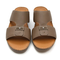 Premium Saffiano Leather Arabic Sandal