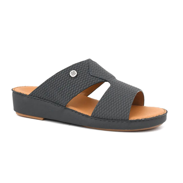 Crown Style Leather Arabic Sandal