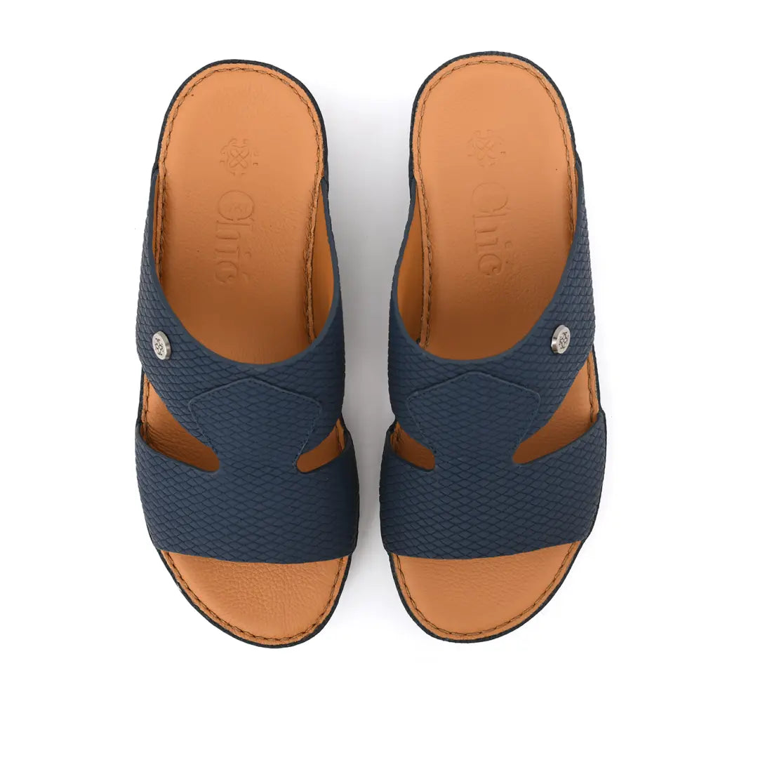 Crown Style Leather Arabic Sandal