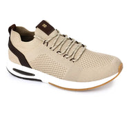 Chic Smart Casual Sneakers In Knitted Upper