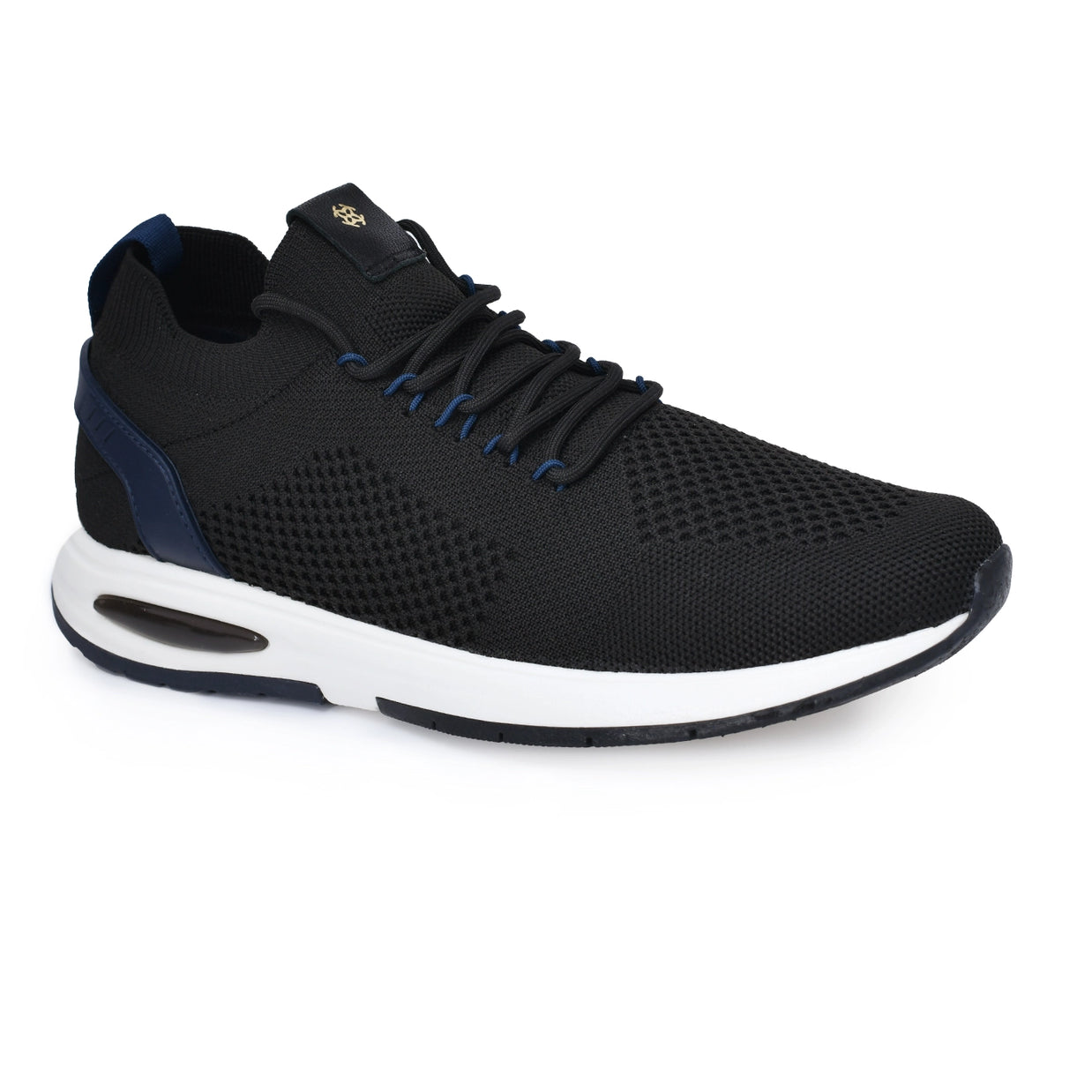 Chic Smart Casual Sneakers In Knitted Upper