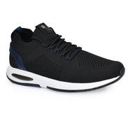 Chic Smart Casual Sneakers In Knitted Upper