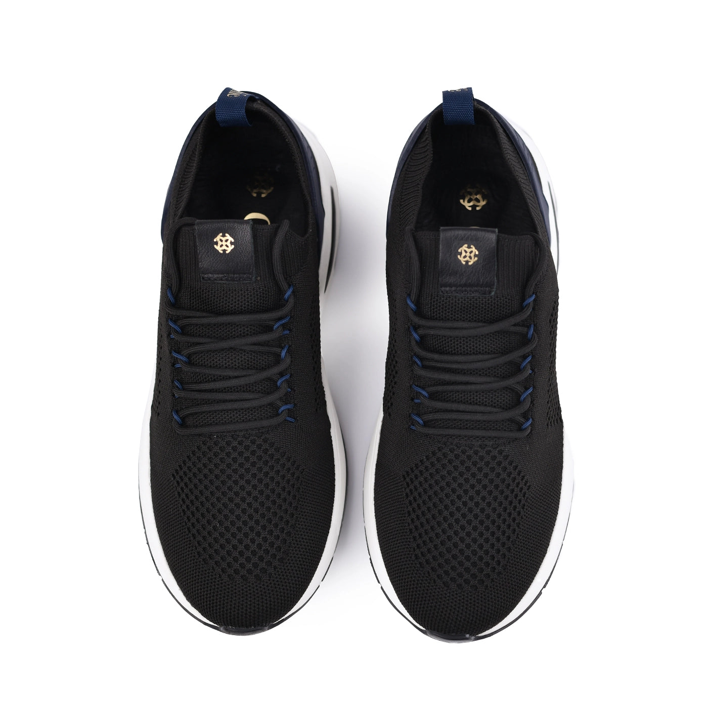 Chic Smart Casual Sneakers In Knitted Upper