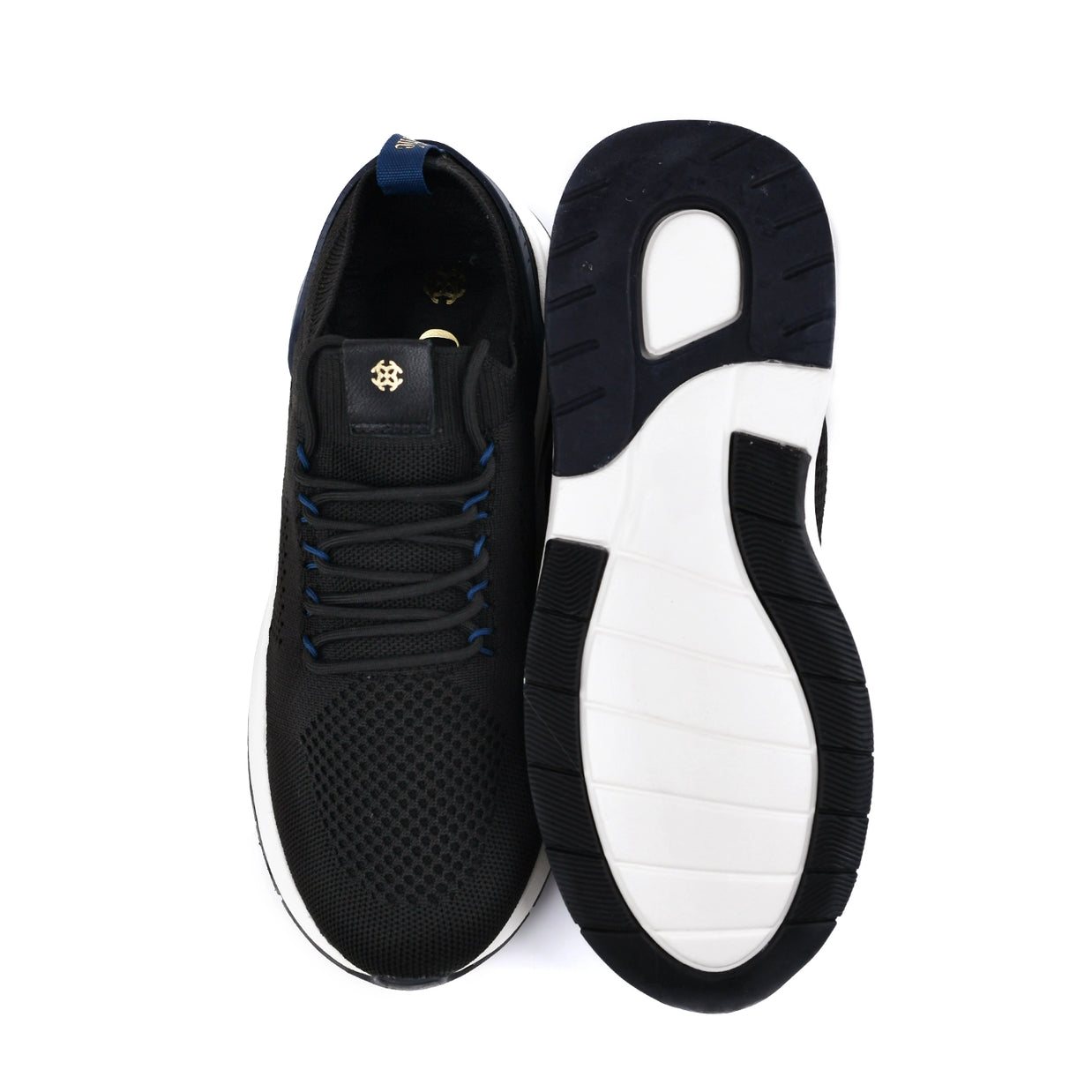Chic Smart Casual Sneakers In Knitted Upper