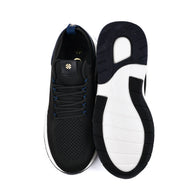 Chic Smart Casual Sneakers In Knitted Upper