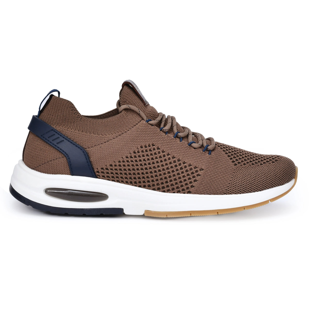 Chic Smart Casual Sneakers In Knitted Upper