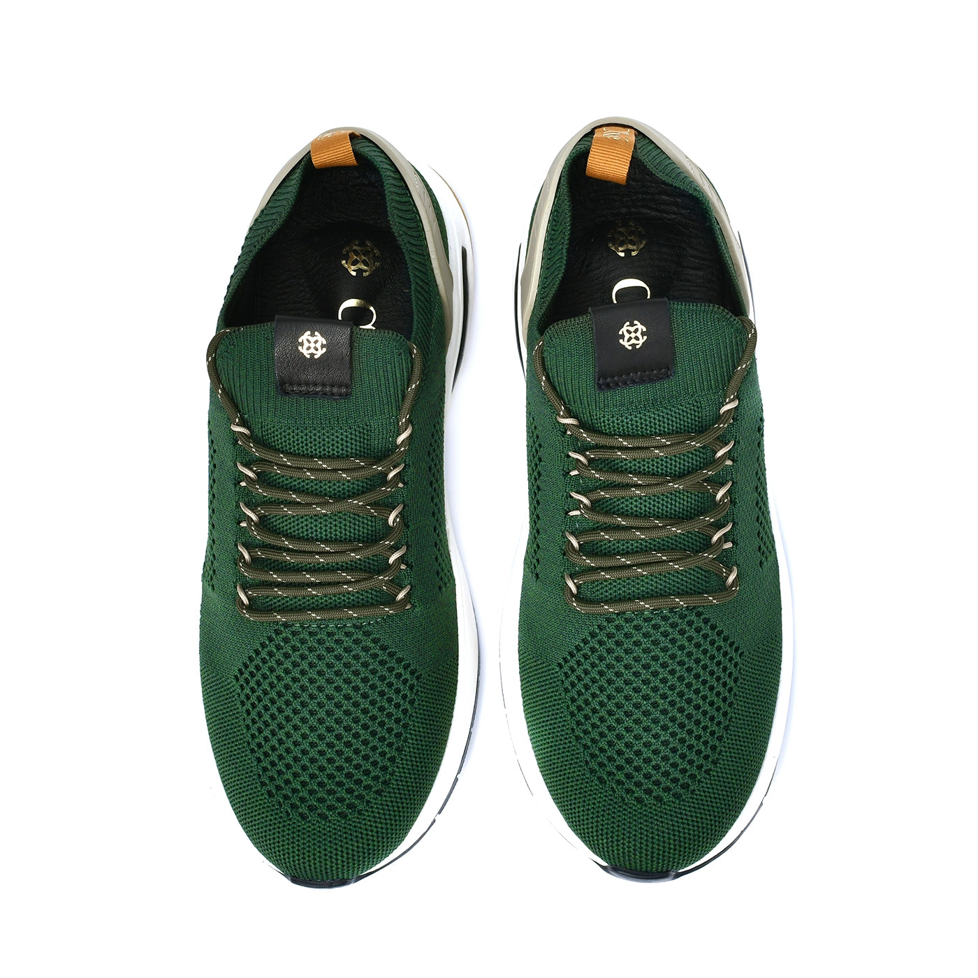 Chic Smart Casual Sneakers In Knitted Upper