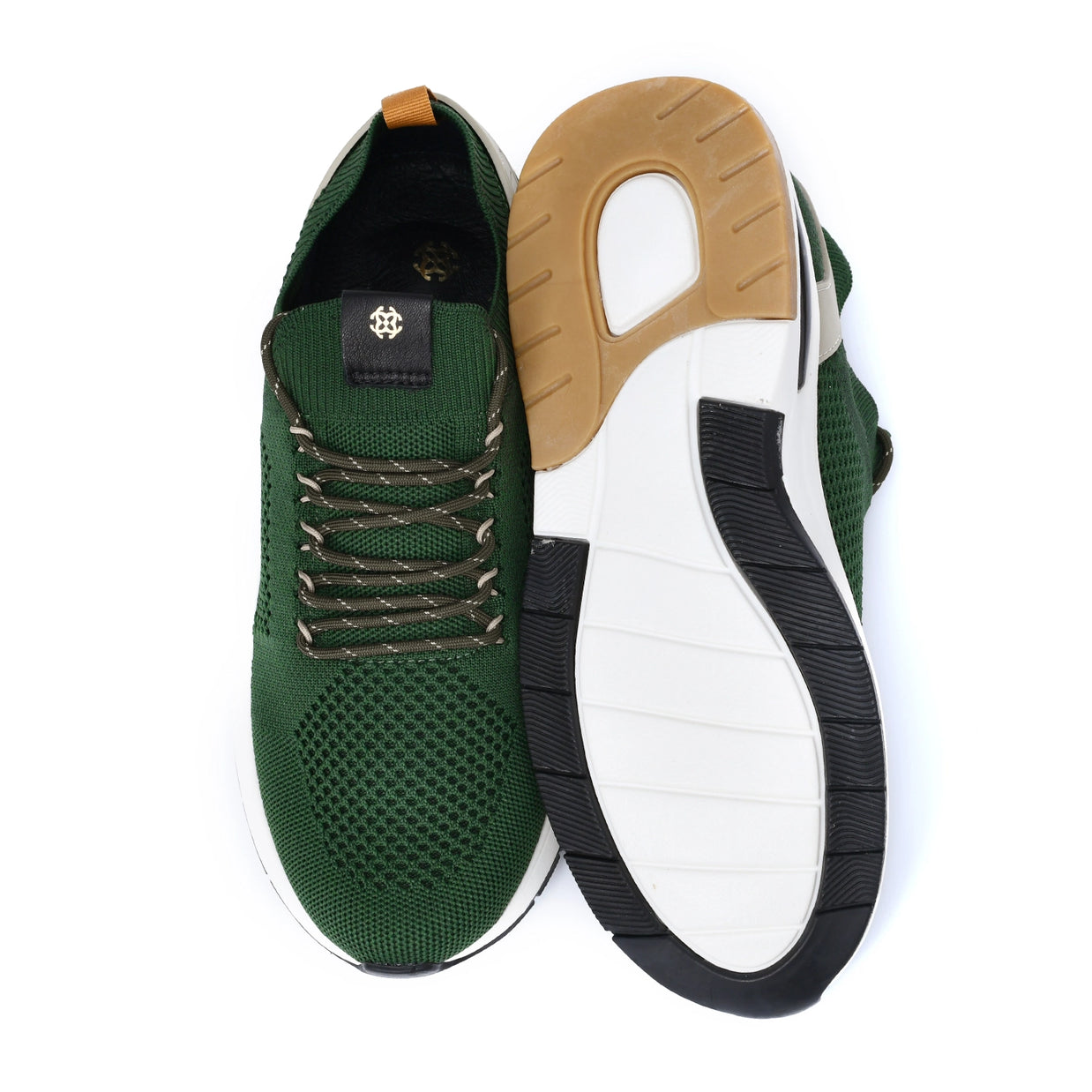 Chic Smart Casual Sneakers In Knitted Upper