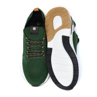 Chic Smart Casual Sneakers In Knitted Upper