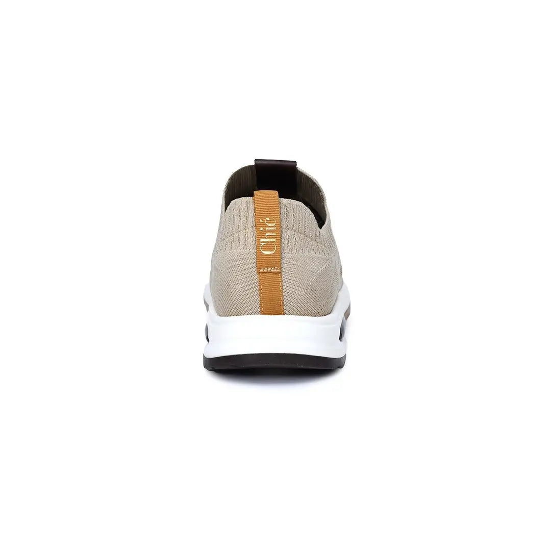 Lightweight Smart Casual Sneakers With Knitted Upper