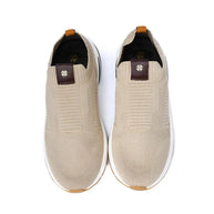 Lightweight Smart Casual Sneakers With Knitted Upper