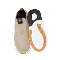 Lightweight Smart Casual Sneakers With Knitted Upper