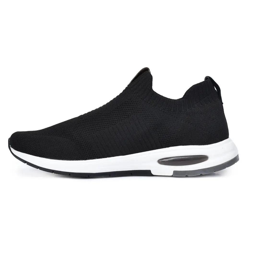 Lightweight Smart Casual Sneakers With Knitted Upper