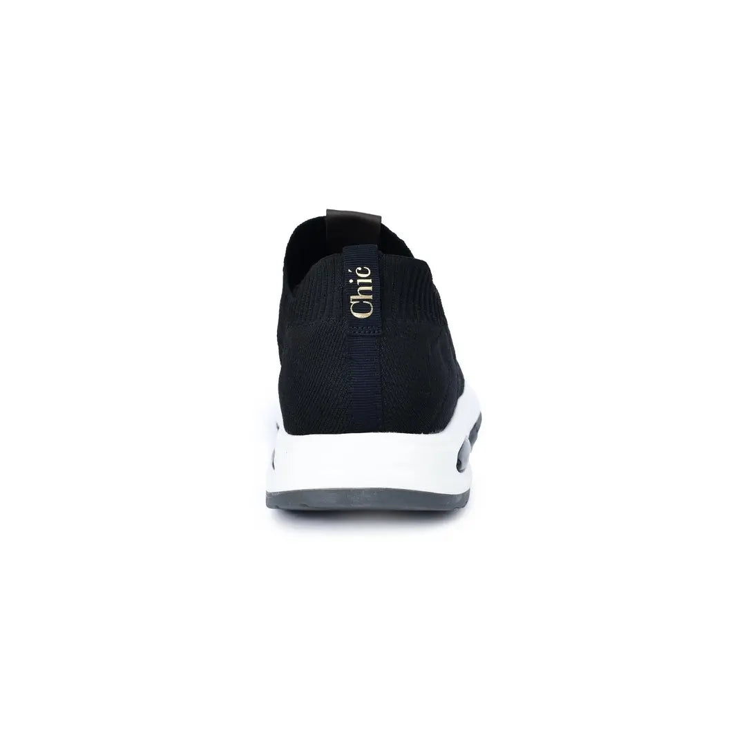 Lightweight Smart Casual Sneakers With Knitted Upper