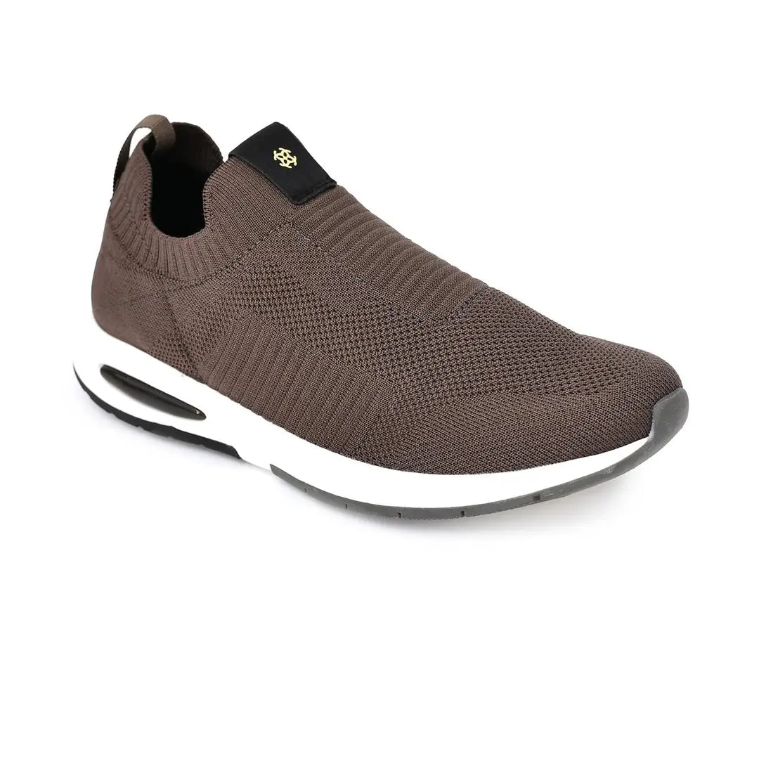 Lightweight Smart Casual Sneakers With Knitted Upper