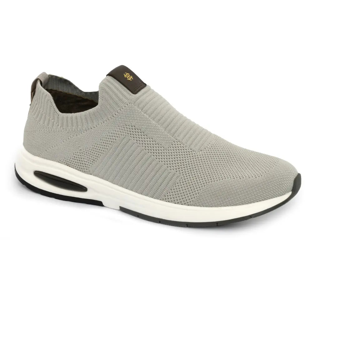 Lightweight Smart Casual Sneakers With Knitted Upper